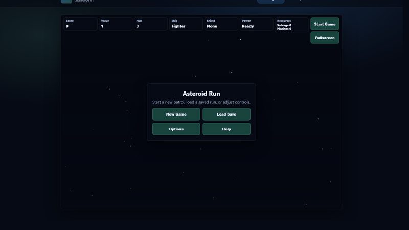 Starforge v1 - open-space patrol with drones and capital-ship combat